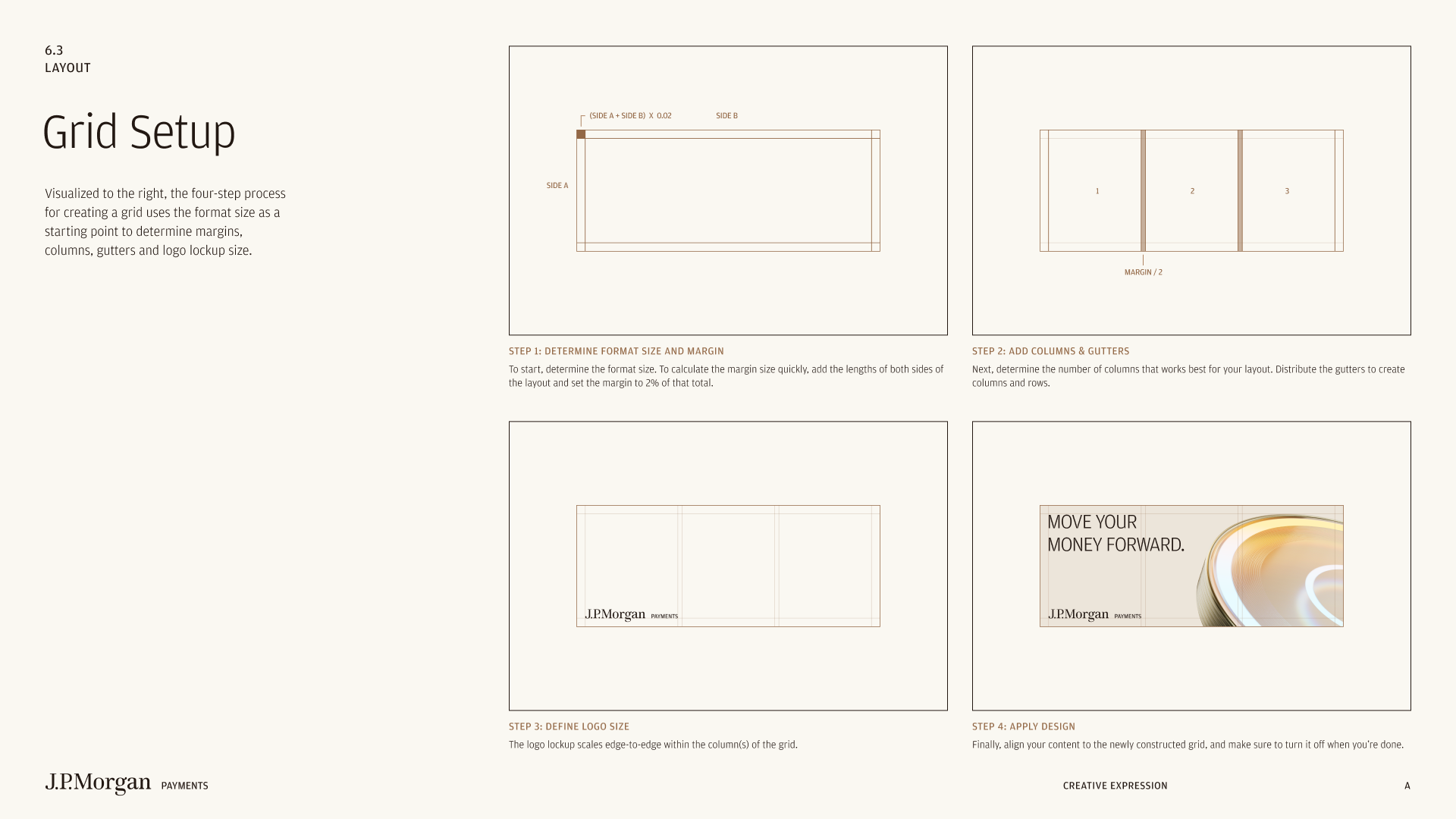 6.0 Layout brand guideline screenshot